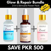 Triple Serum Bundle - Hyaluronic, Niacinamide & Vitamin C