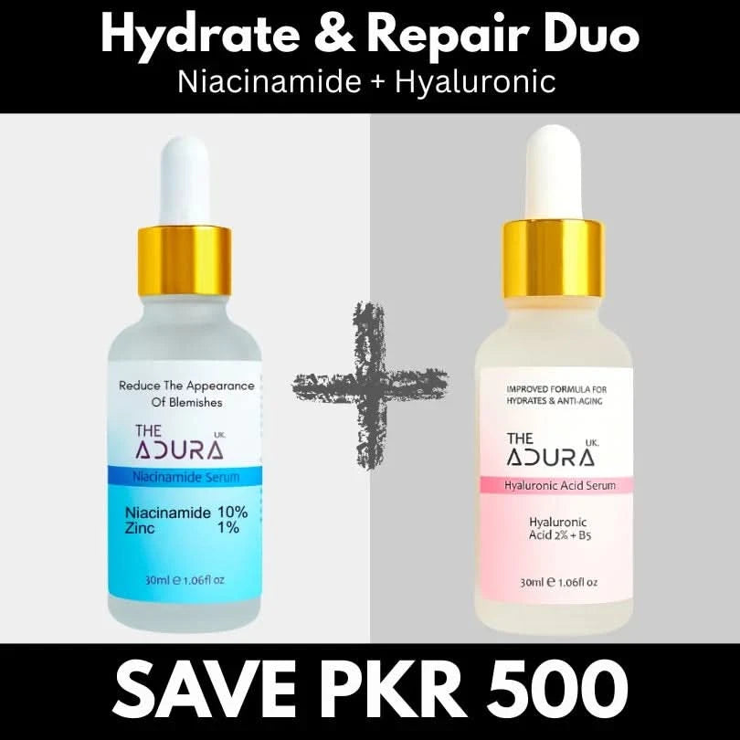 Serums Hydration & Repair Duo – Niacinamide + Hyaluronic