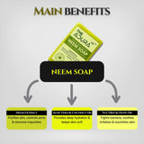 Handmade Organic Neem Soap | Purifying, Cleansing, Soothing
