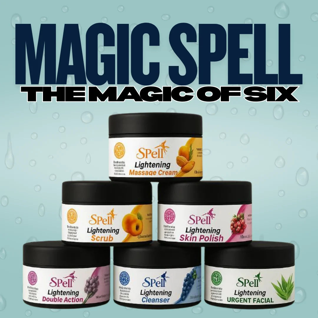 Magic Spell of Six | Professional Lightening Facial Kit by Adura
