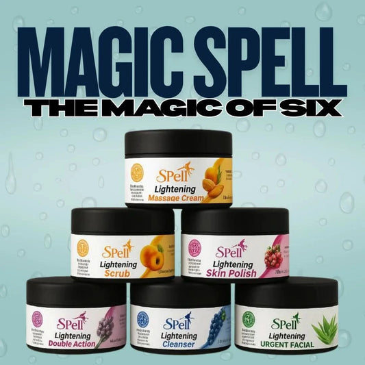 Magic Spell of Six | Professional Lightening Facial Kit by Adura