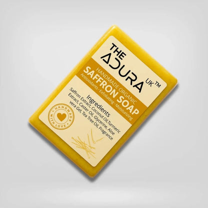 Organic Saffron Soap | Brightening & Moisturizing