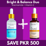 Serums Glow & Balance Duo – Niacinamide + Vitamin C