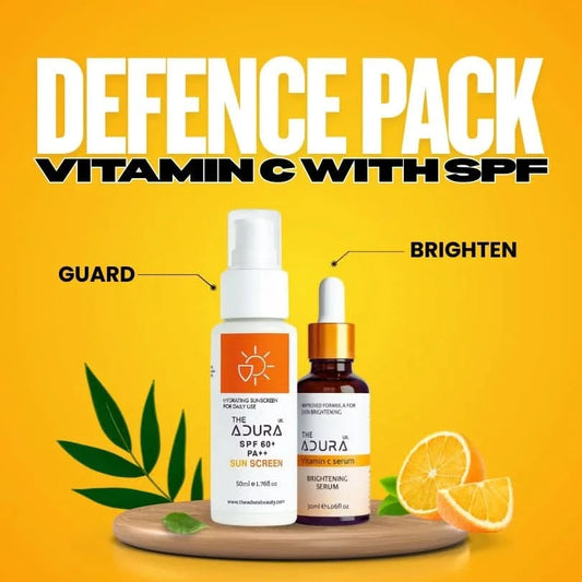 Vitamin C Defense Pack | 2-Step Brightening & Sun Protection System