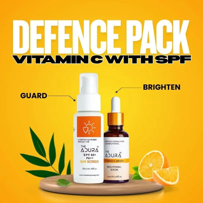 Vitamin C Defense Pack | 2-Step Brightening & Sun Protection System