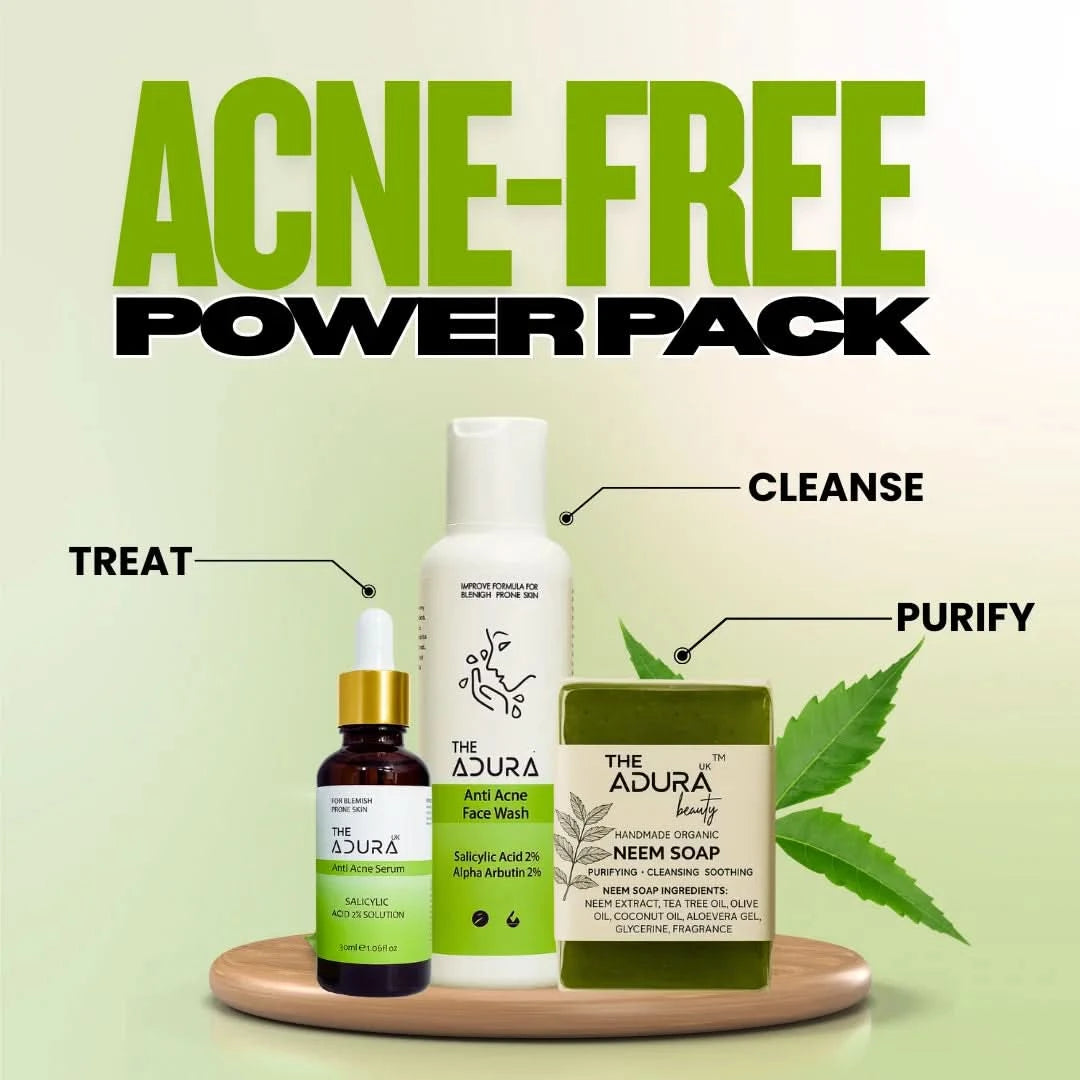 Acne Free Power Pack | 3-Step Anti-Acne Skincare System