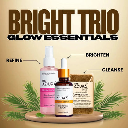 Bright Trio – Brew Cleanse | Silk Refine | C Glow