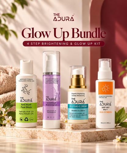 Glow Up Bundle ( 4 Step Brightening and Glow up Kit )